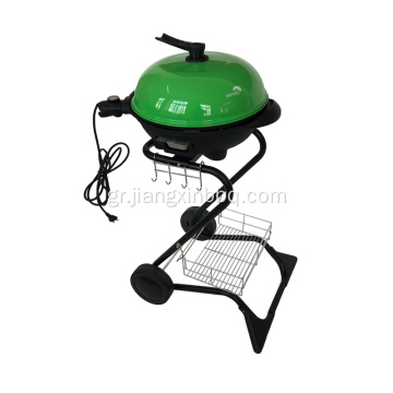 S Shape Electric Grill Barbecue σε πράσινο